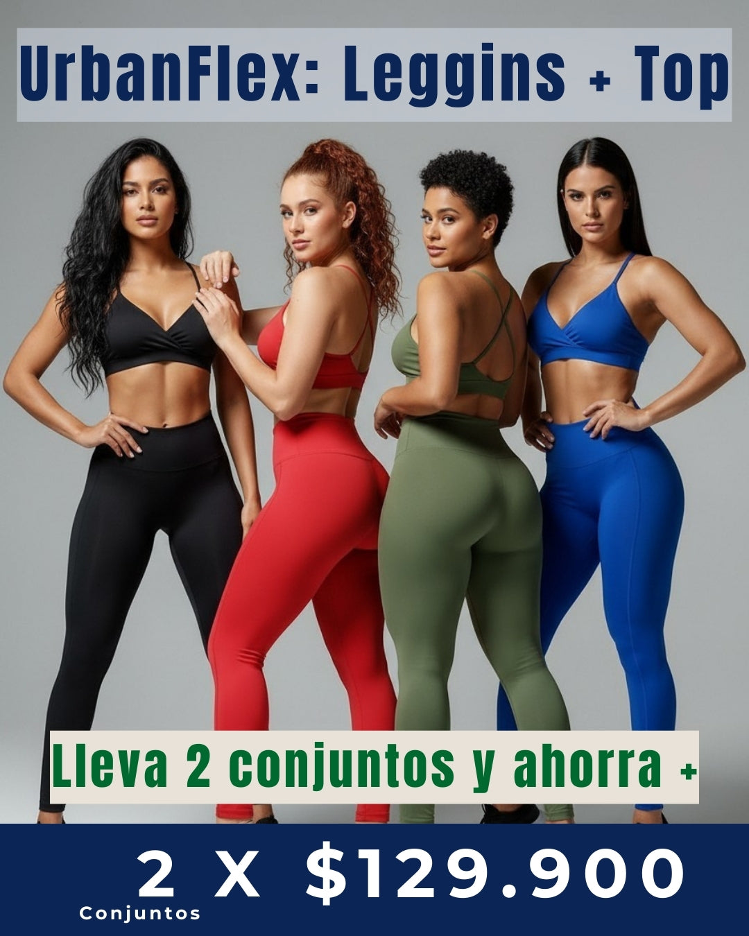 Set UrbanFlex Leggins + TOP